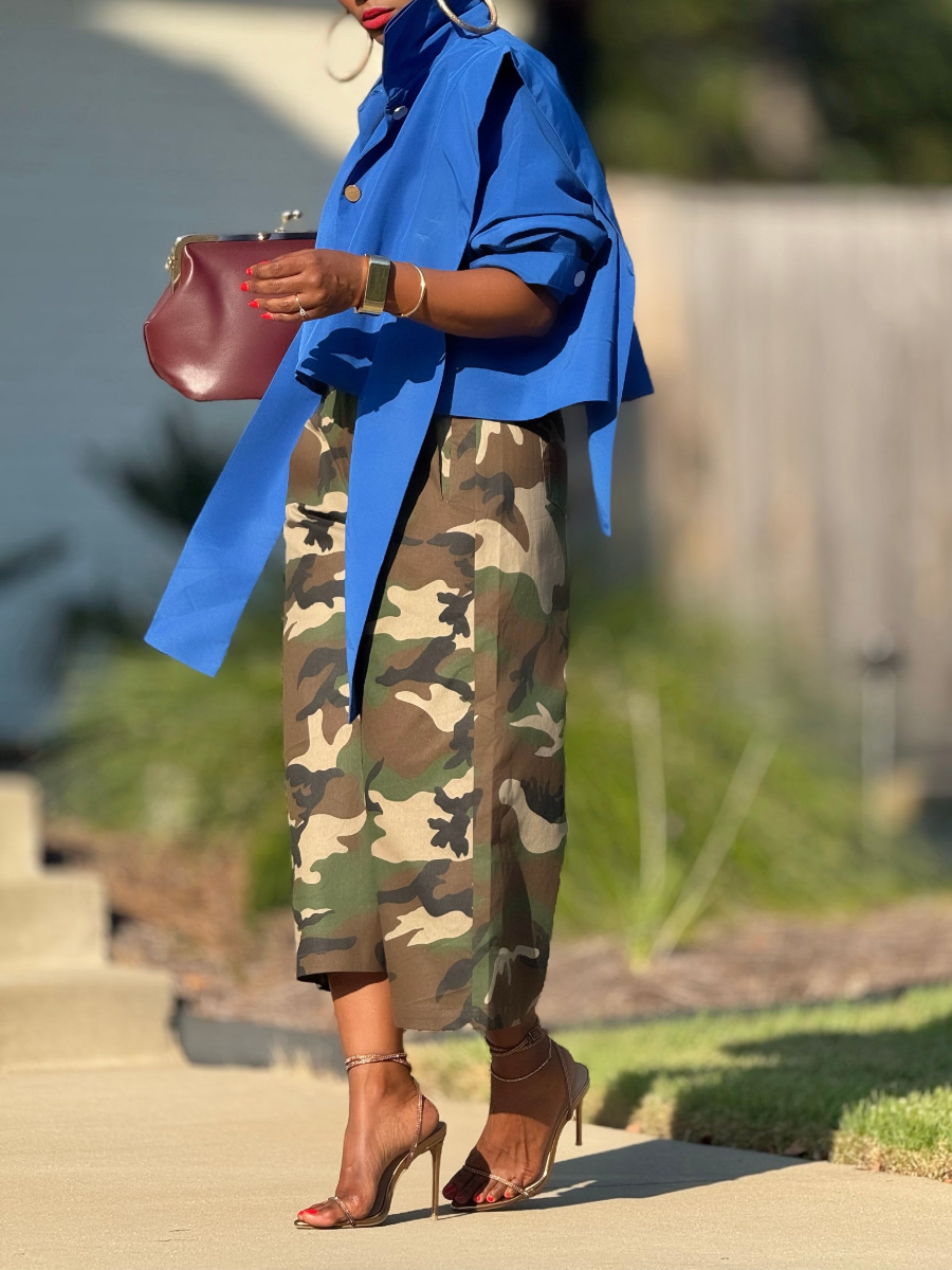 Solid Color Short Jacket