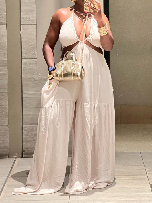 Halter Neck Jumpsuit