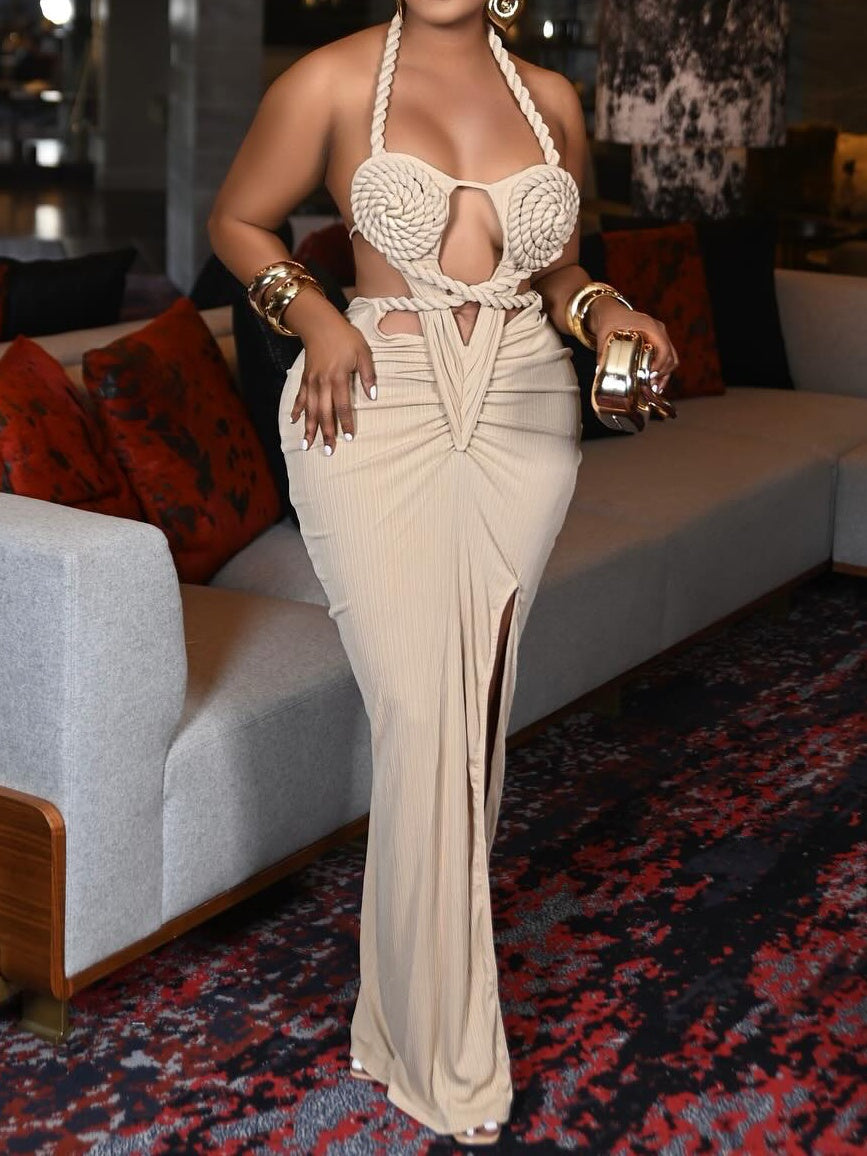 Rope And Radiance Maxi Dress