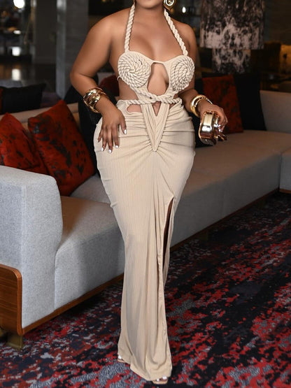 Rope And Radiance Maxi Dress