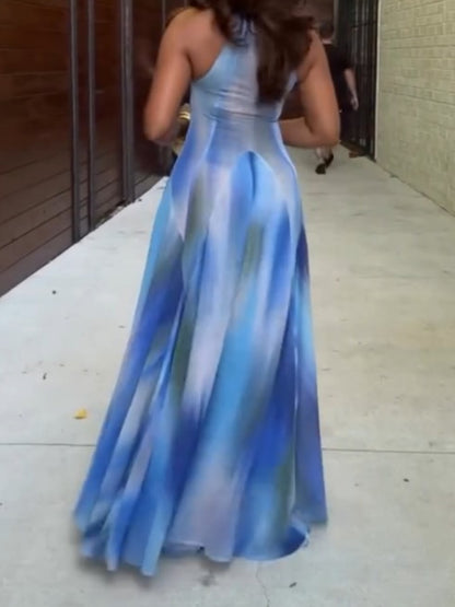 Blue Gradient Dream Dress