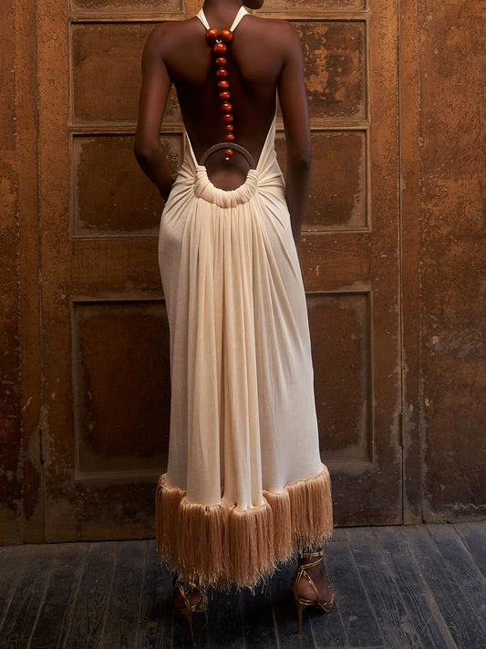 Spine Slip Dress