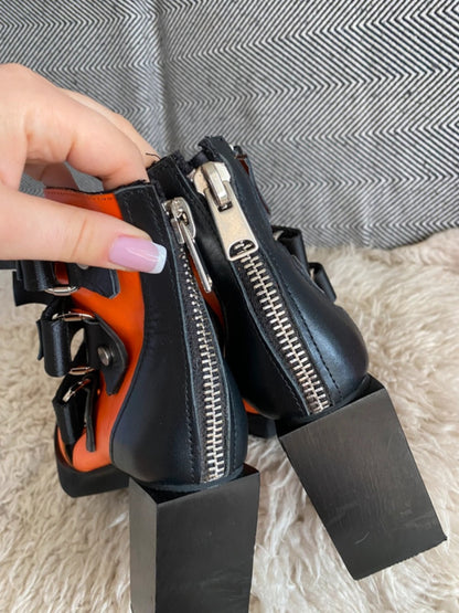 Bold Strappy Block Heel Sandals