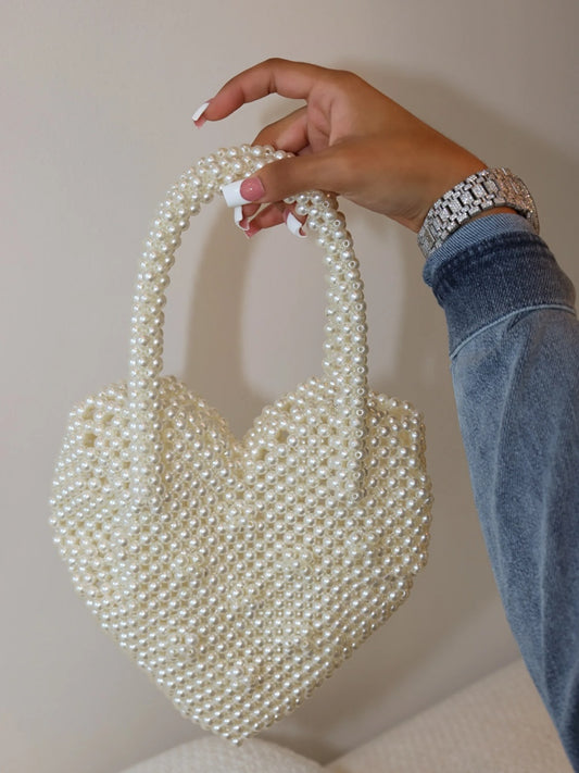 Pearl Of The Heart Purse