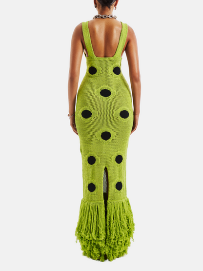 Forest Knit Maxi Dress