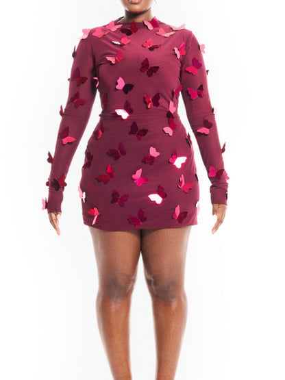 Butterfly Embellished Set