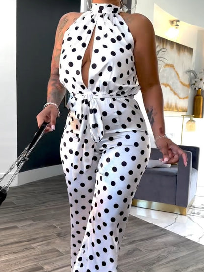 Polka Dot Two-Piece Set