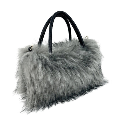 Faux Fur Handbag
