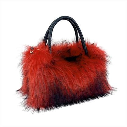 Faux Fur Handbag