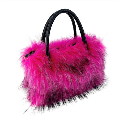 Faux Fur Handbag