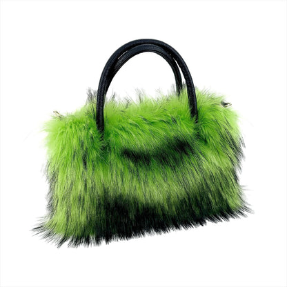 Faux Fur Handbag