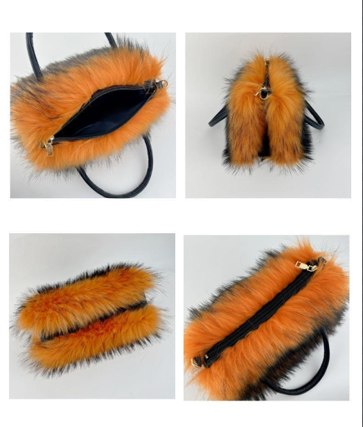 Faux Fur Handbag