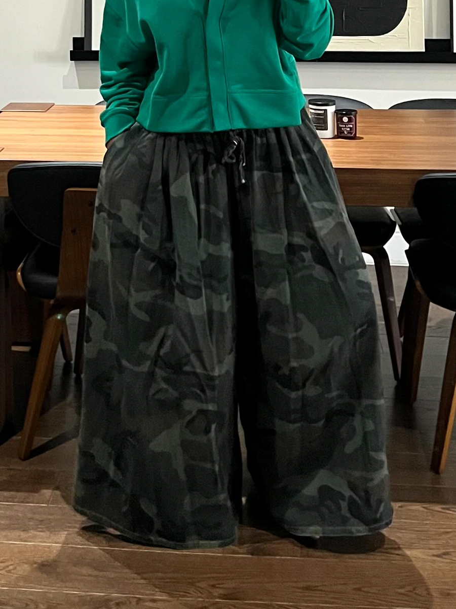 Wide-Leg Loose Jeans