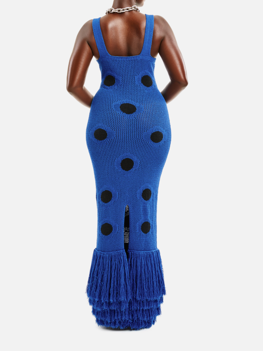 Forest Knit Maxi Dress