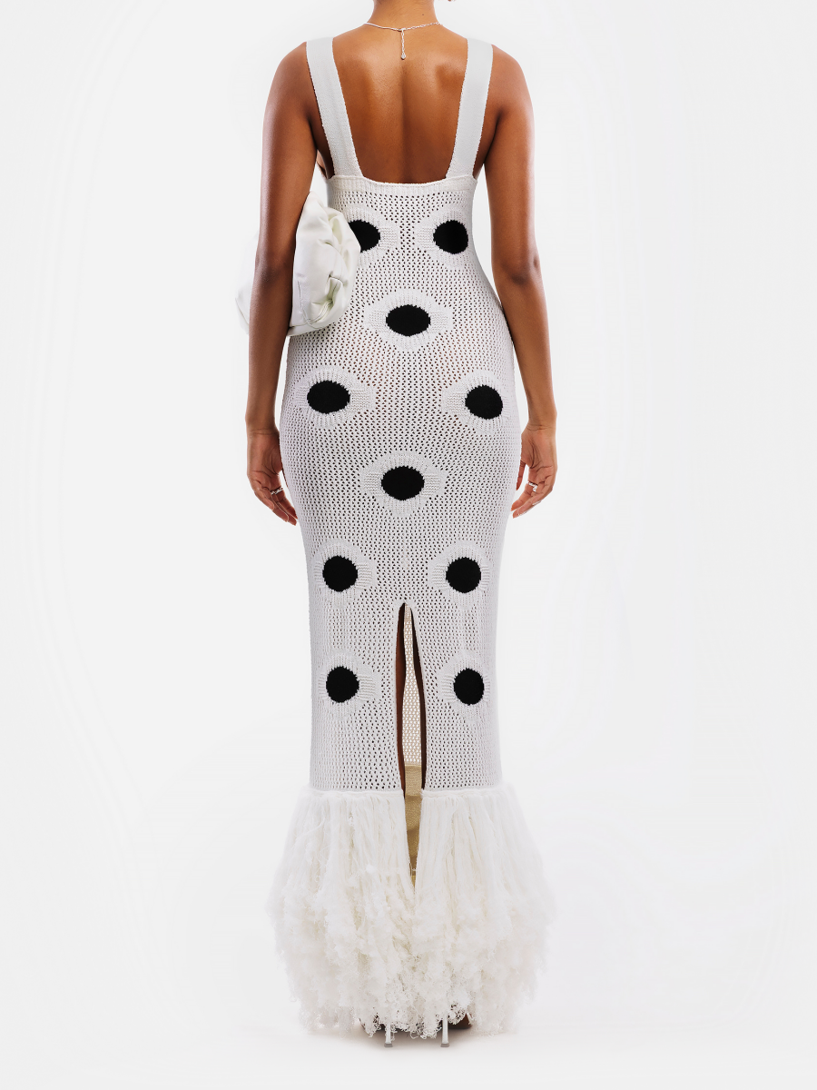 Forest Knit Maxi Dress