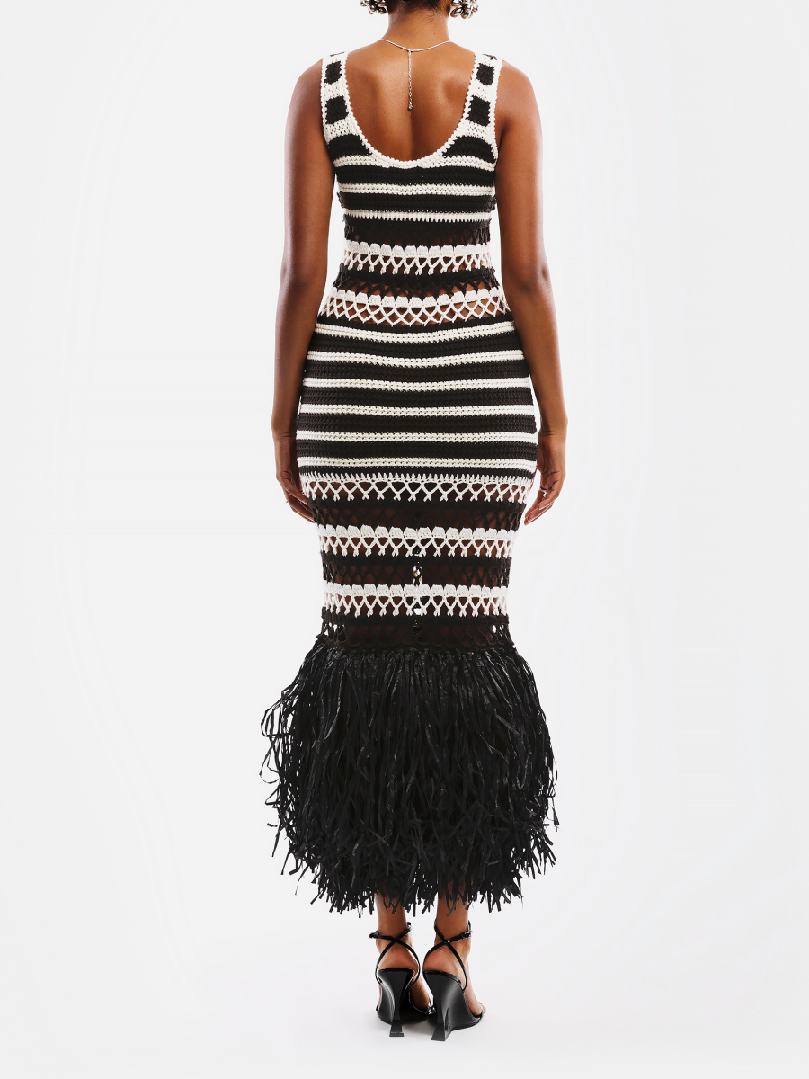 Forest Knit Maxi Dress