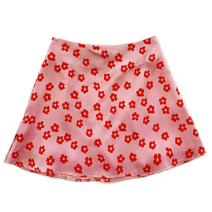 Leopard Print Mini Skirt