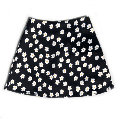 Leopard Print Mini Skirt