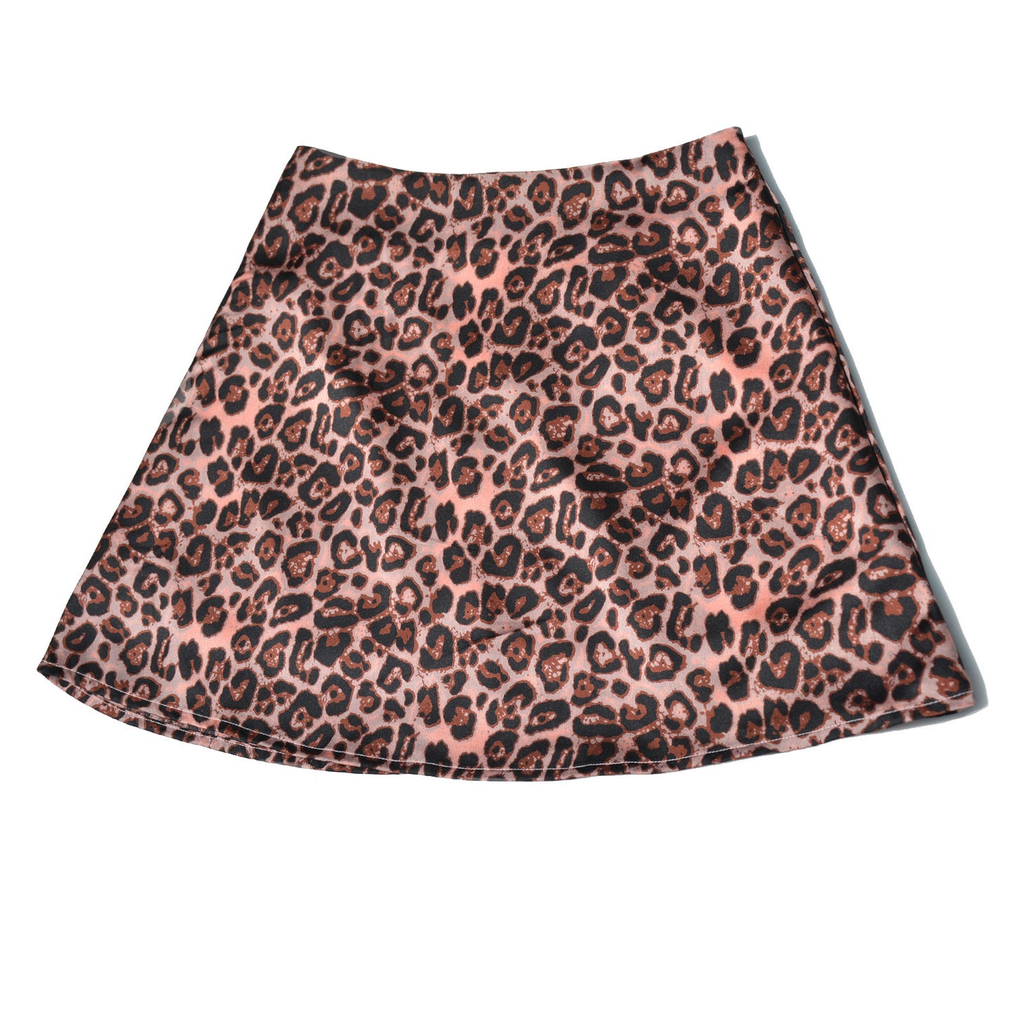 Leopard Print Mini Skirt