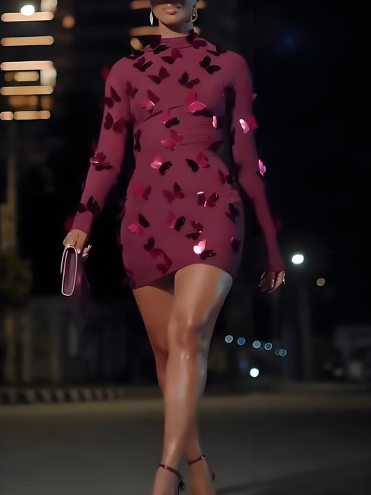 Butterfly Embellished Set