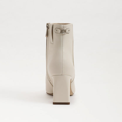 Ivory Leather Boots